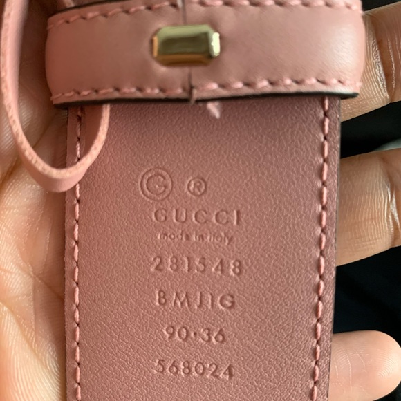 AUTHENTIC WOMENS GUCCI BELT SIZE S/M - Picture 5 of 5